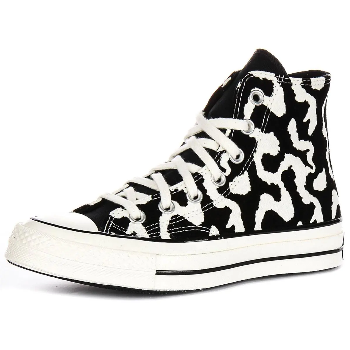 Converse shoes - BLACK WHITE 4