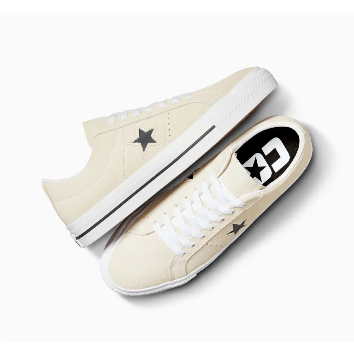 Converse shoes - Converse One Star Pro - One Star Pro - Black/Black/White 7