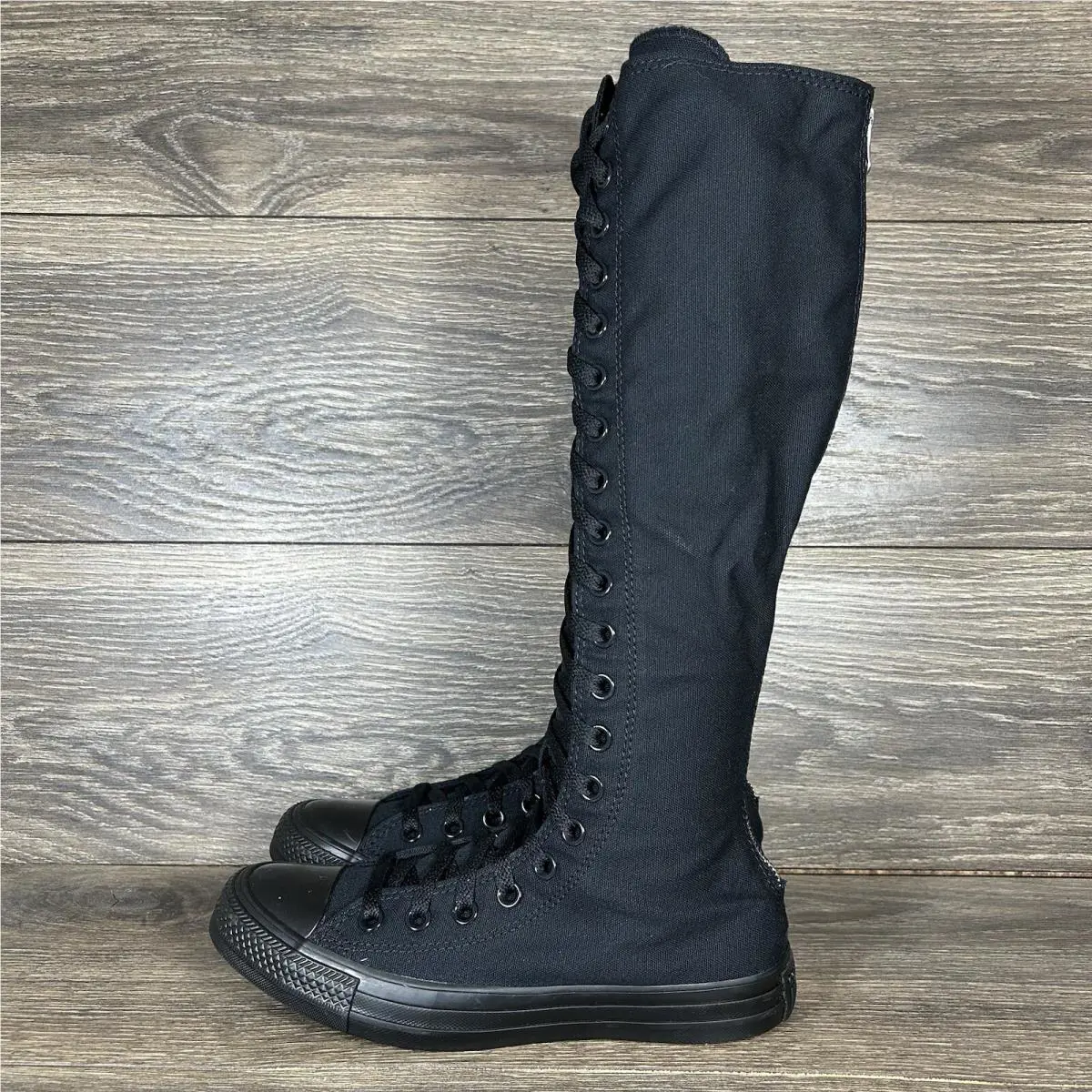 Converse shoes - Converse Chuck Taylor All-Star Knee High Triple Black - Black 2