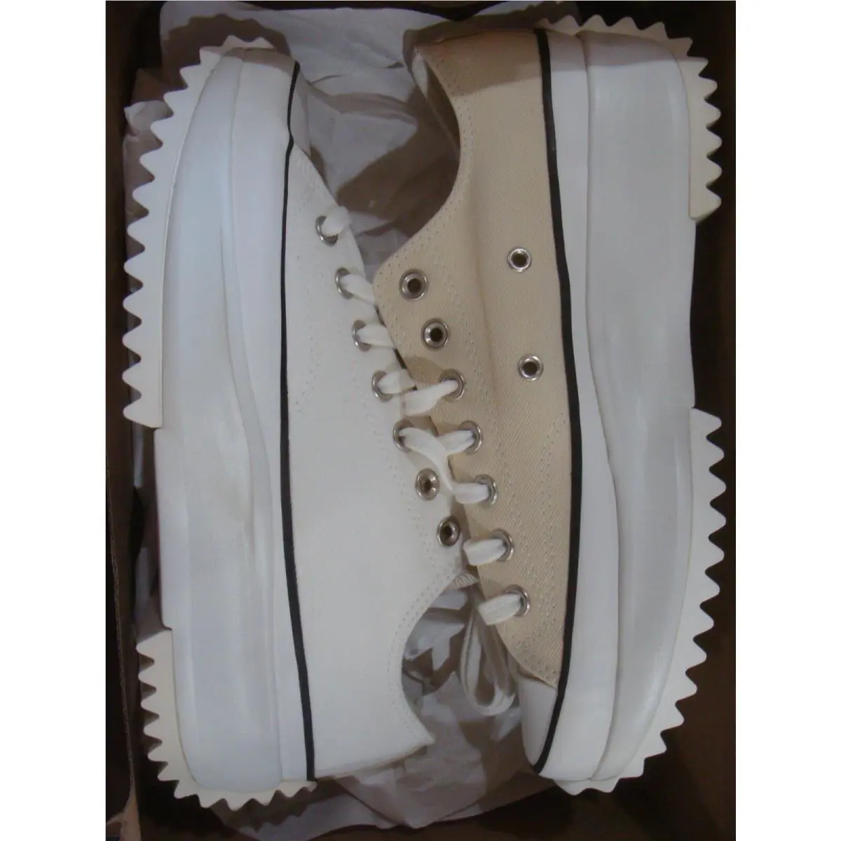 Converse shoes - Converse Run Star Hike - Run Star Hike - 171895C - VINTAGE WHITE/EGRET/BLACK 6