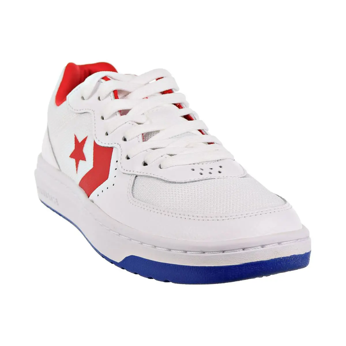 Converse shoes - White-Enamel Red-Blue 0