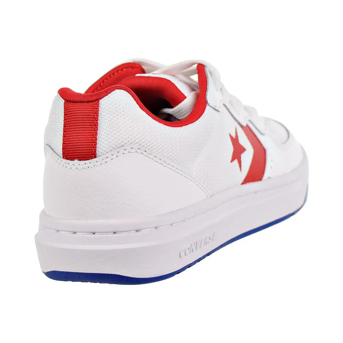 Converse shoes - White-Enamel Red-Blue 1