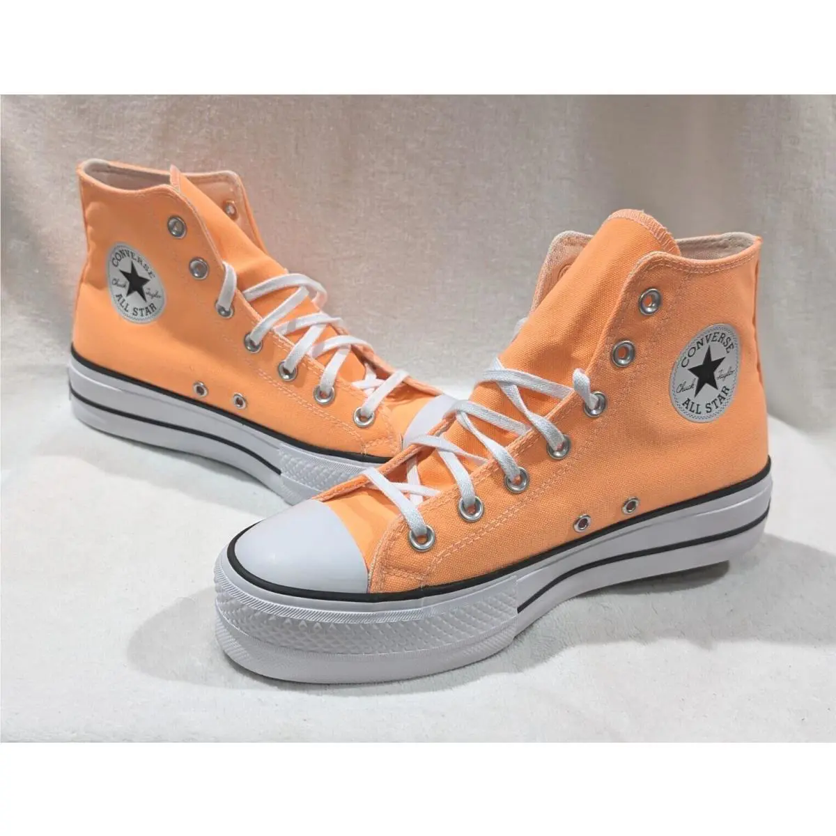 Converse shoes - Converse CTAS Lift Hi - CTAS Lift - A03052F - Peach Beam/White 6