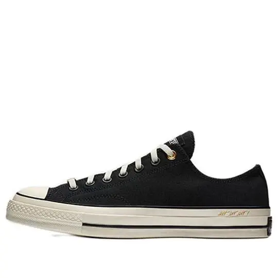Converse Chuck Taylor 70 OX Low 161408C Think 16 Association Black White Retro - Black