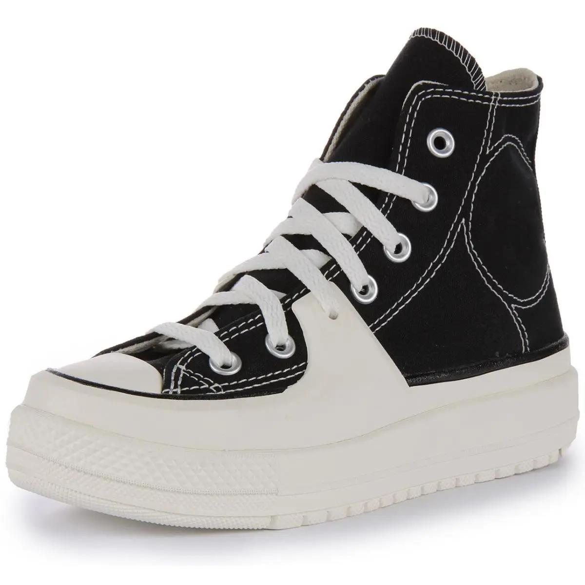 Converse shoes - BLACK WHITE 8