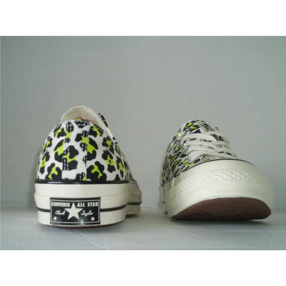 Converse shoes - Converse Chuck 70 OX - Chuck - 164410C - ERGRET/BLACK/BOLD-LIME, Manufacturer: 164410C 6