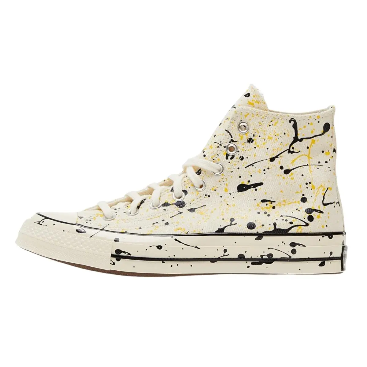 Converse shoes - Egret/Black-Amarillo 1
