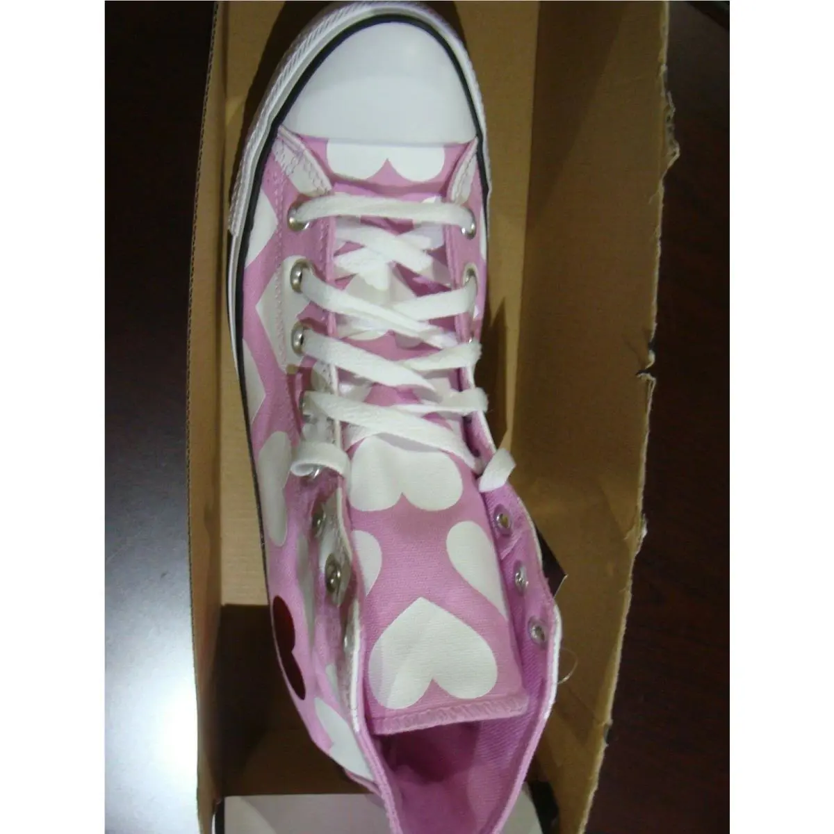 Converse shoes - Converse CTAS Hi - CTAS - 167347F - PEONY PINK/WHITE/BLACK 1
