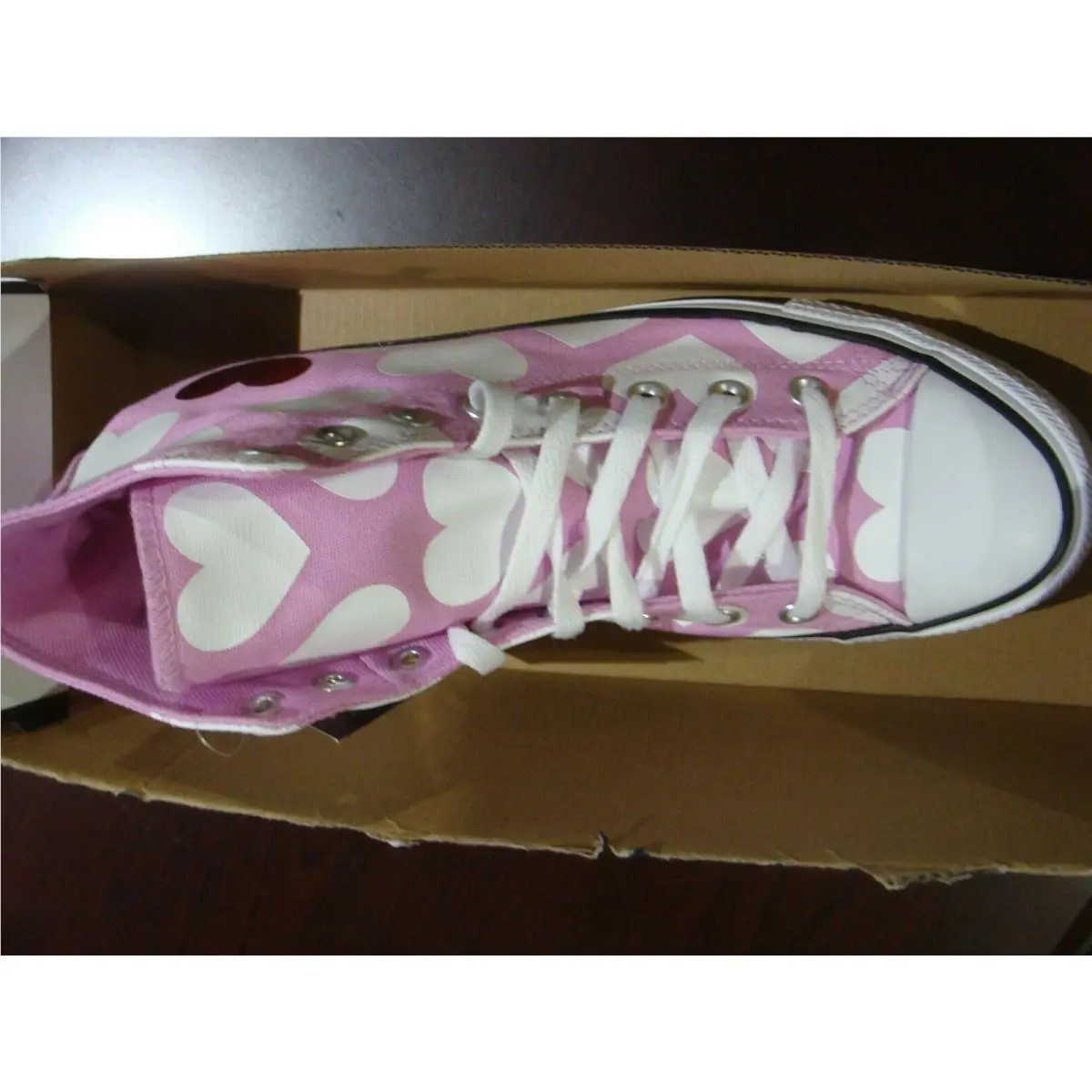Converse shoes - Converse CTAS Hi - CTAS - 167347F - PEONY PINK/WHITE/BLACK 7