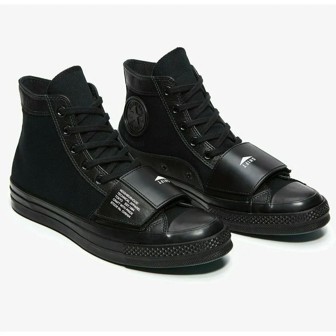 Converse shoes - Converse Chuck Taylor All-Star Hi - 168213C - Black 5