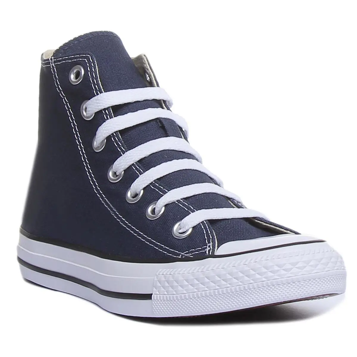 Converse All Star Hi All Star Hi Core Canvas 3-7 In Navy White Size US 5 - 9 - NAVY WHITE