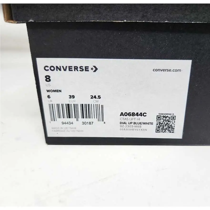Converse shoes - Blue 1