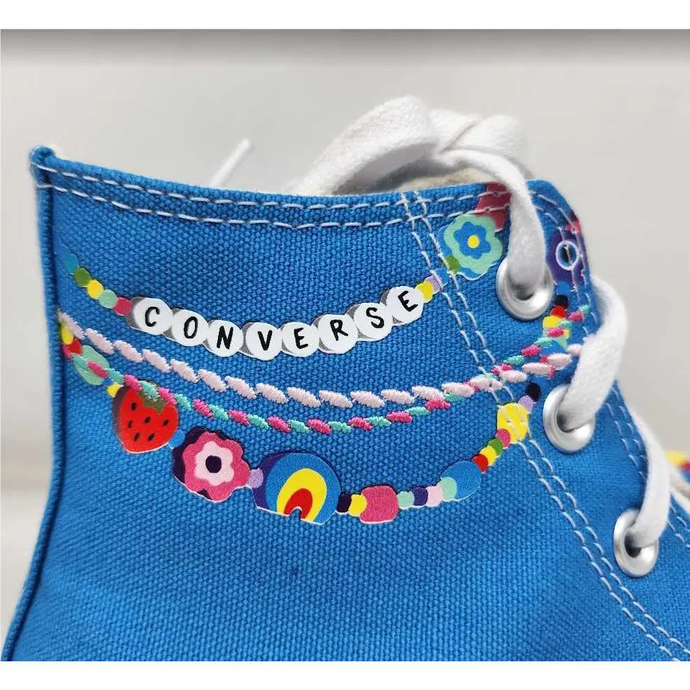 Converse shoes - Blue 3
