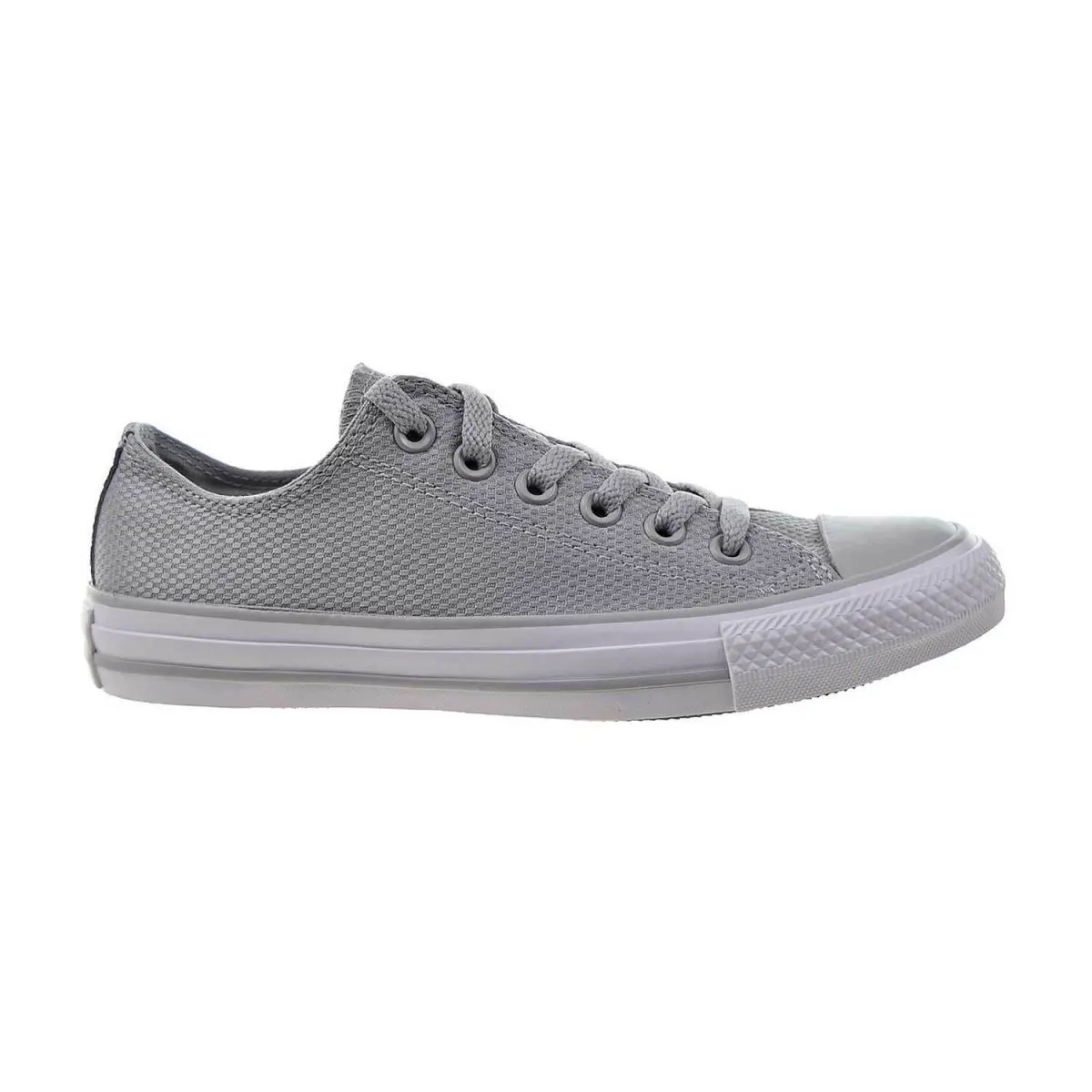 Converse Chuck Taylor All-star Ox Big Kids` Shoes Ash Grey-white-brown 155421F