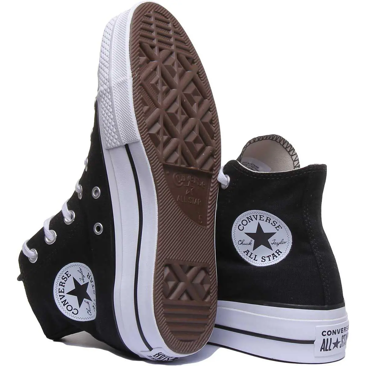 Converse shoes - Black White 2