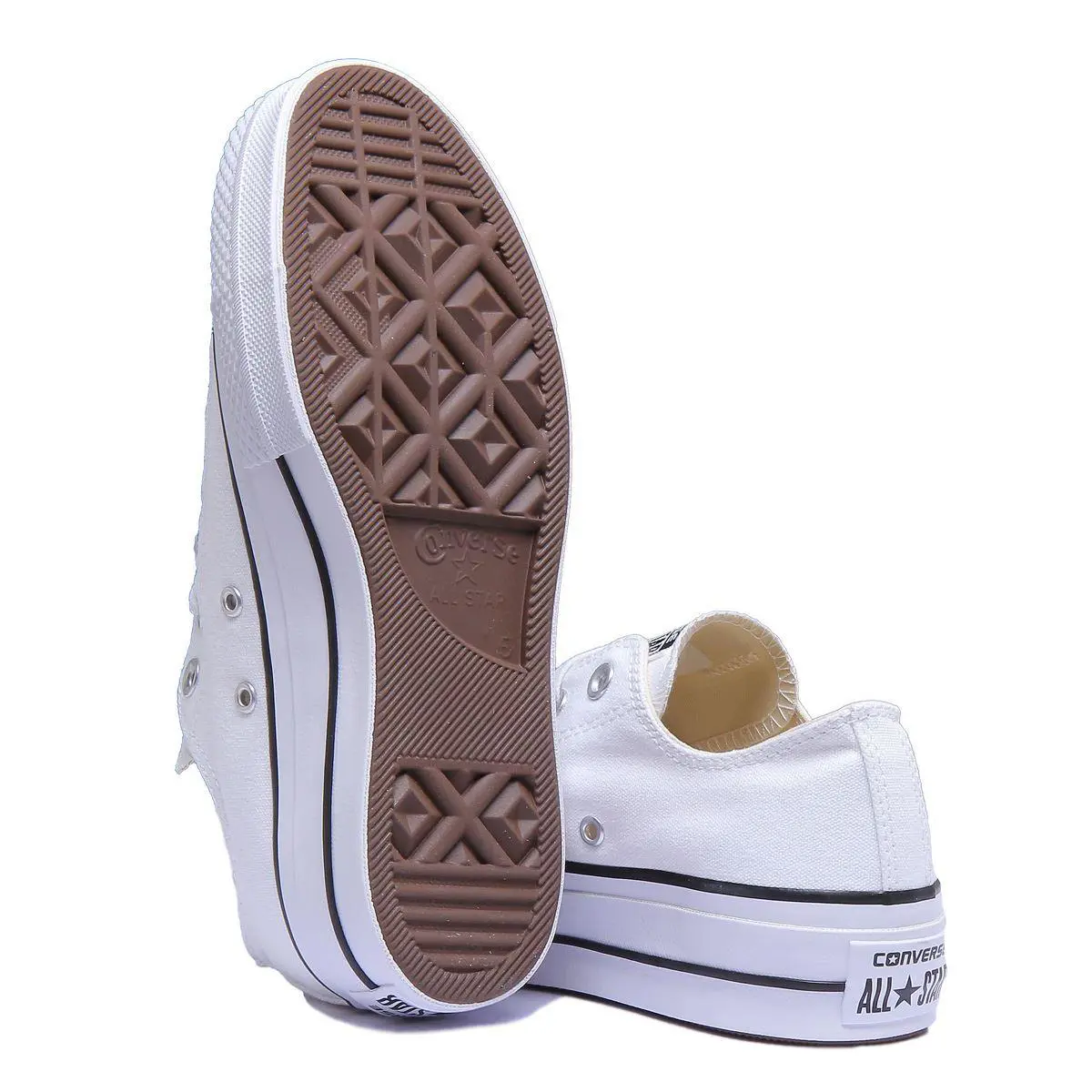 Converse shoes - White Black 2