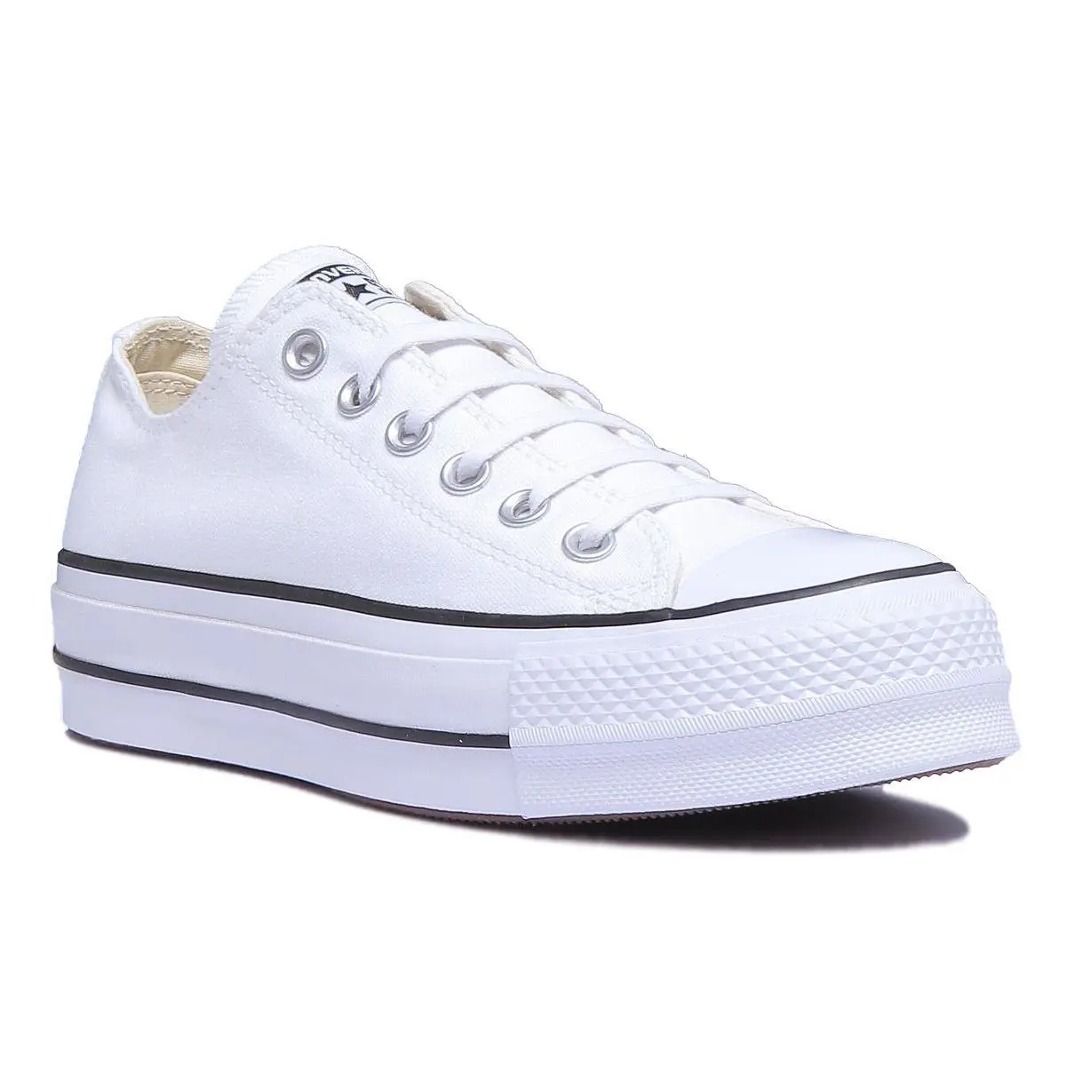 Converse shoes - White Black 5