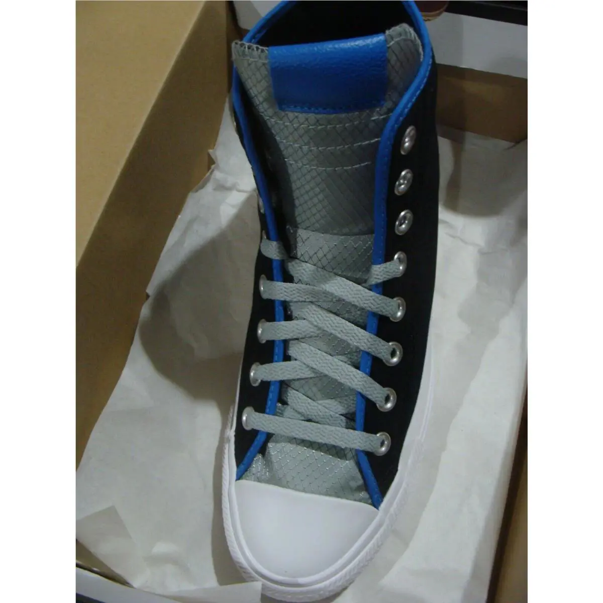 Converse shoes - Converse All Star Chuck Taylor - 170365F - BLACK/ASH STONE/DIGITAL BLUE 8