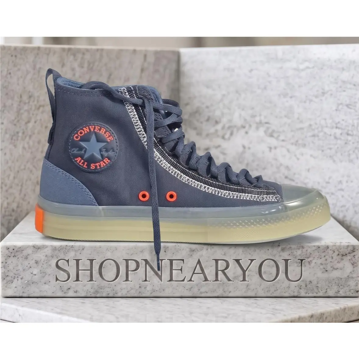 Converse Chuck Taylor All Star CX EXP2 Hi Top Shoes Kicks Sneakers High Top - Midnight Pass
