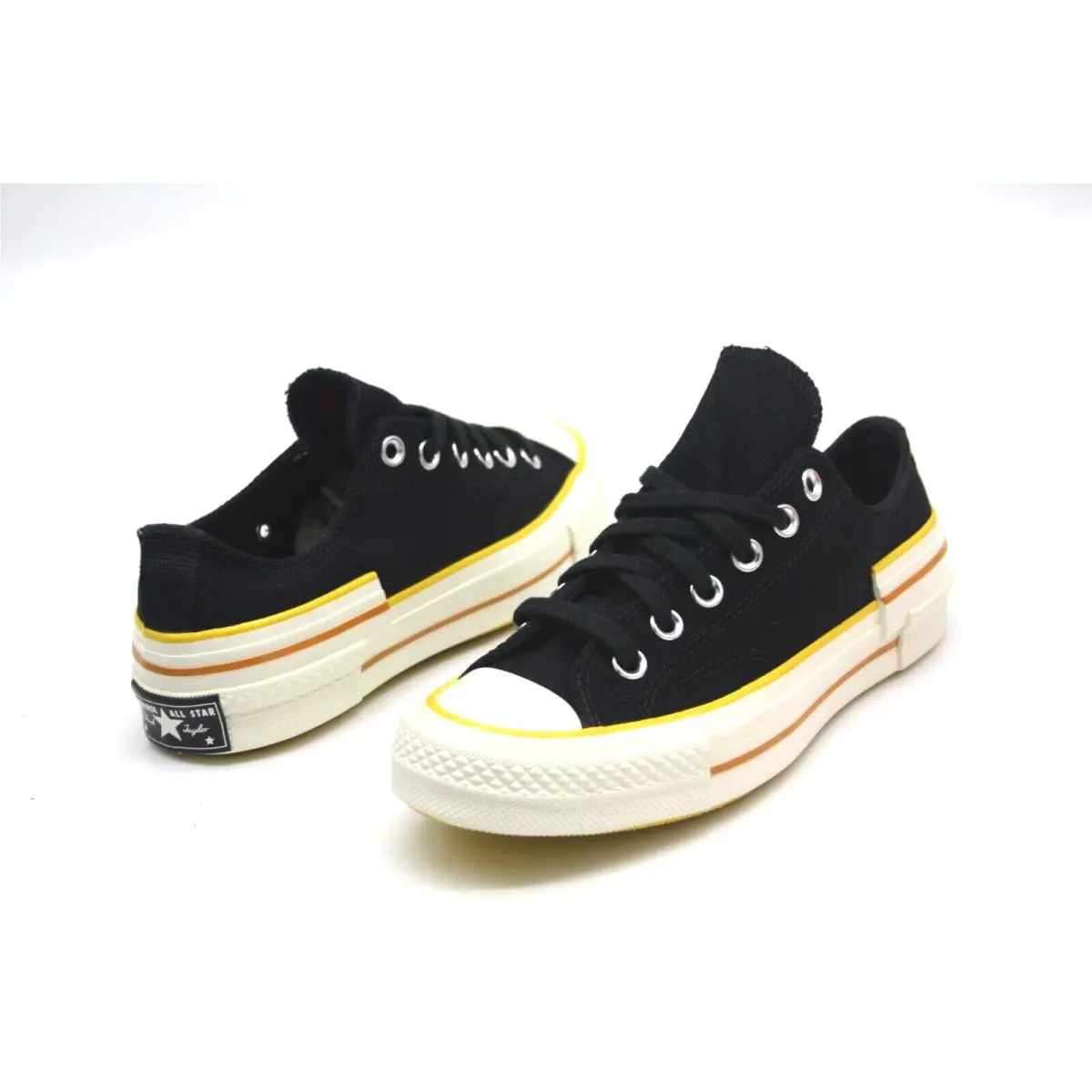Converse shoes - Converse Chuck Taylor All Star - 568802C - BLACK/SPEED YELLOW/EGRET 4