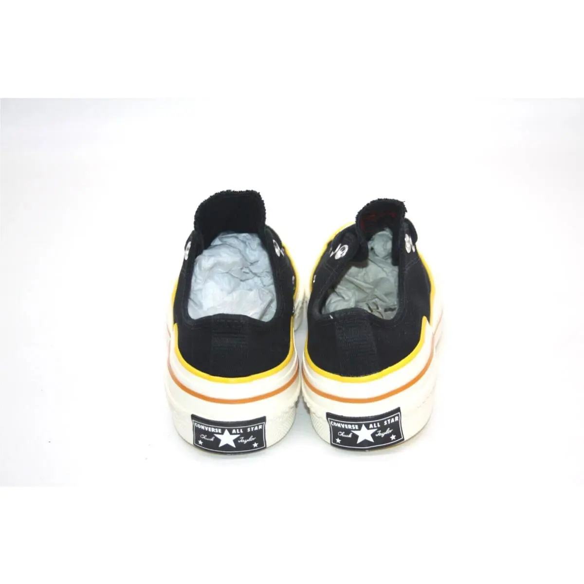 Converse shoes - Converse Chuck Taylor All Star - 568802C - BLACK/SPEED YELLOW/EGRET 5