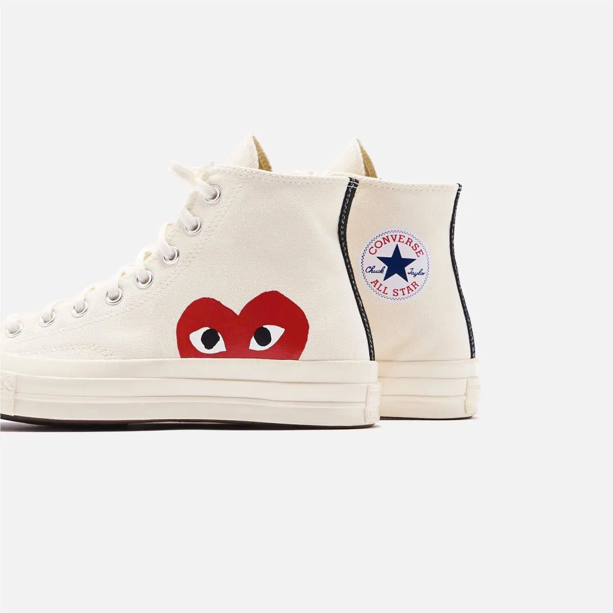 Converse shoes - Converse x CDG Chuck Taylor Hi - 150205C - Milk 3