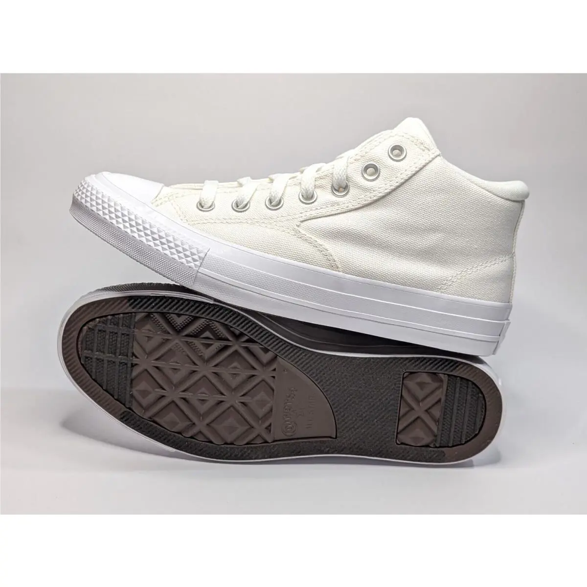 Converse shoes - Converse CTAS Malden Street Mid - A08768F - Vintage White 2