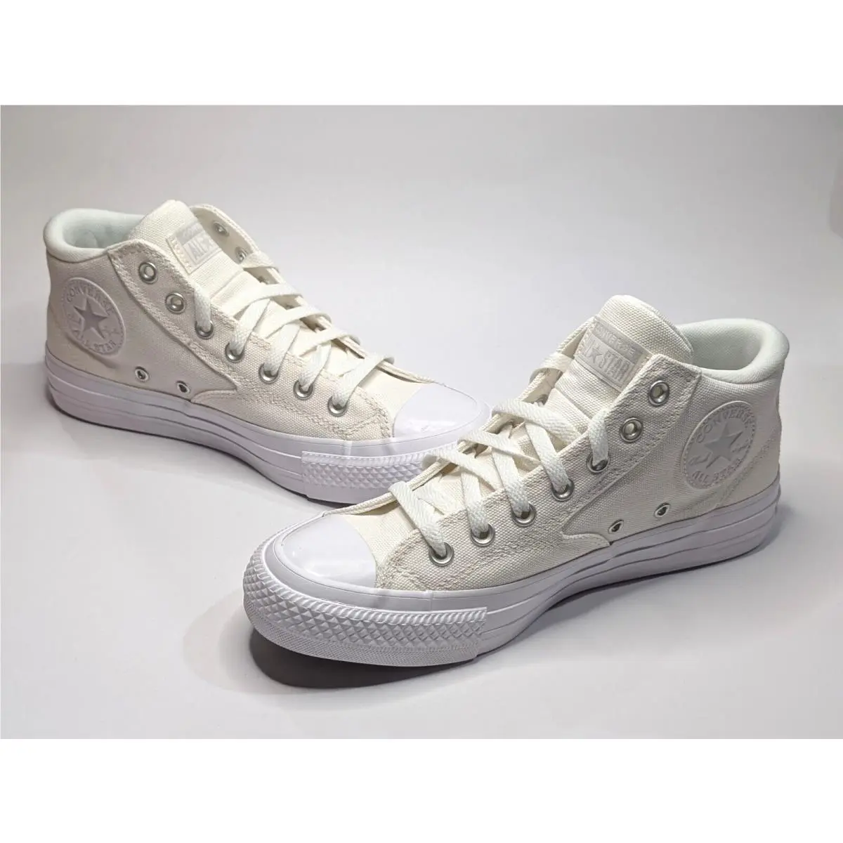 Converse shoes - Converse CTAS Malden Street Mid - A08768F - Vintage White 7