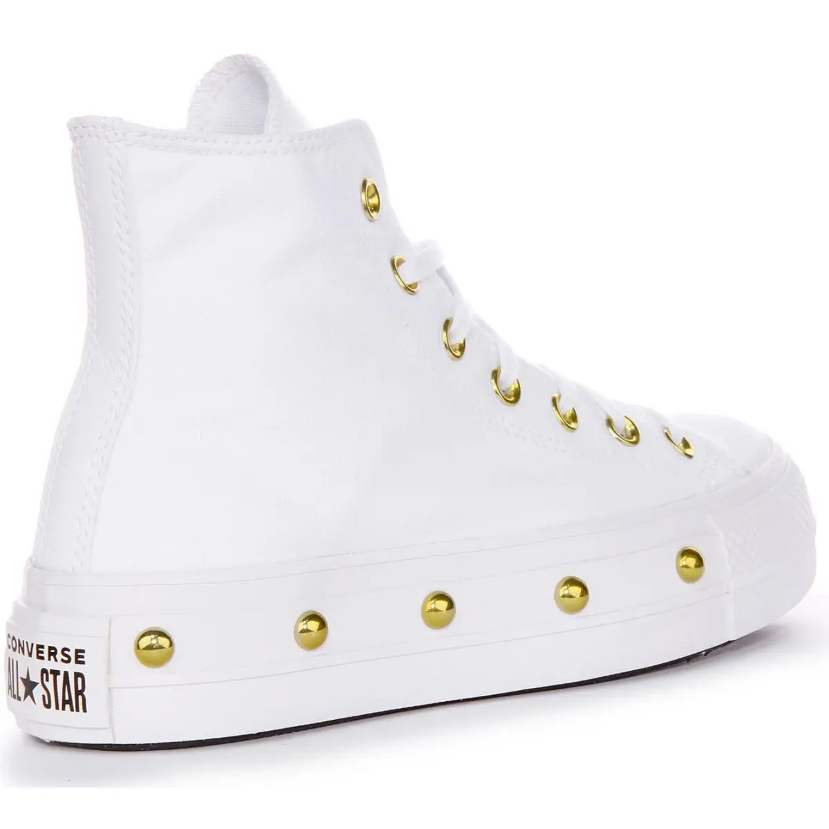 Converse shoes - WHITE GOLD 1