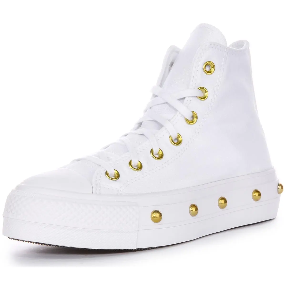Converse shoes - WHITE GOLD 4