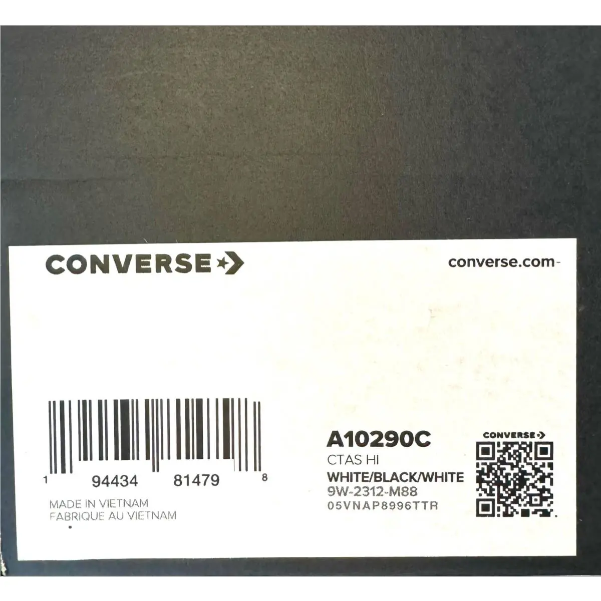 Converse shoes - Converse Chuck Taylor High - Chuck Taylor High - A10290C - White 6