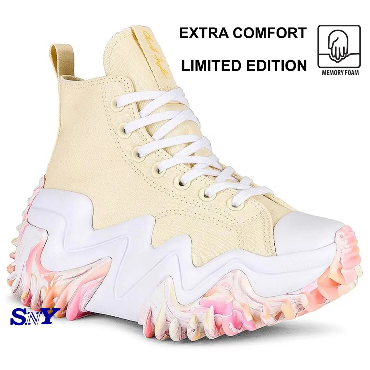 Converse shoes - A03518C - A03518C - Cheeky Coral, & White 6