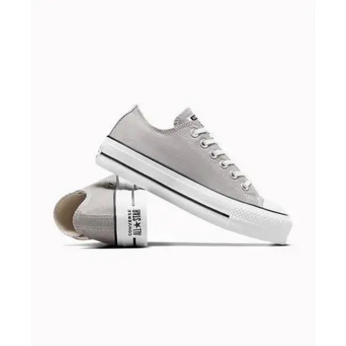 Converse shoes - Converse Chuck Taylor Lift Ox Low - A00560F - Yellow, Manufacturer: Lemon Drop/Black/White 2