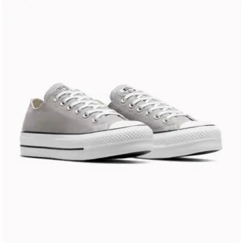 Converse shoes - Converse Chuck Taylor Lift Ox Low - A00560F - Yellow, Manufacturer: Lemon Drop/Black/White 5