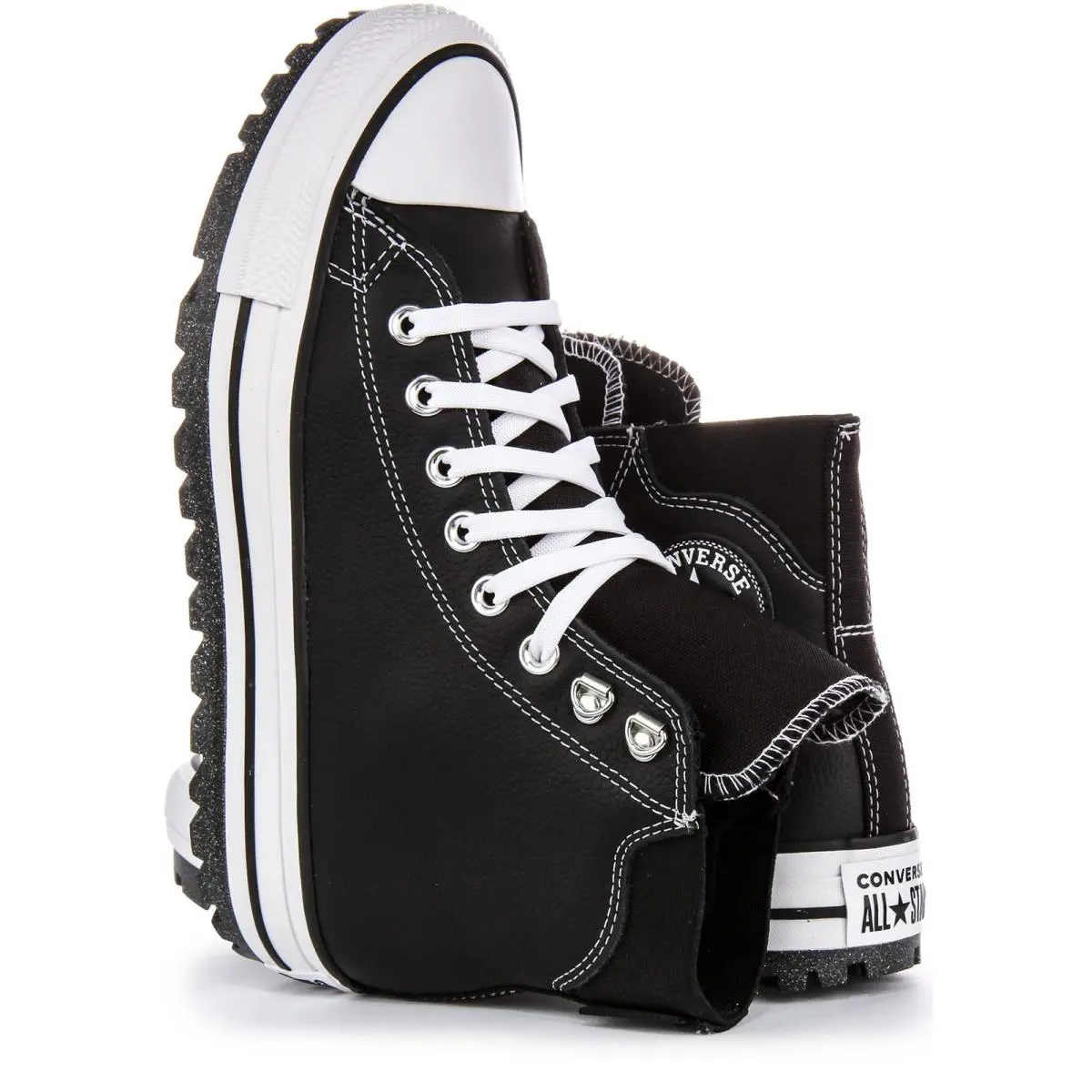 Converse shoes - BLACK WHITE 2