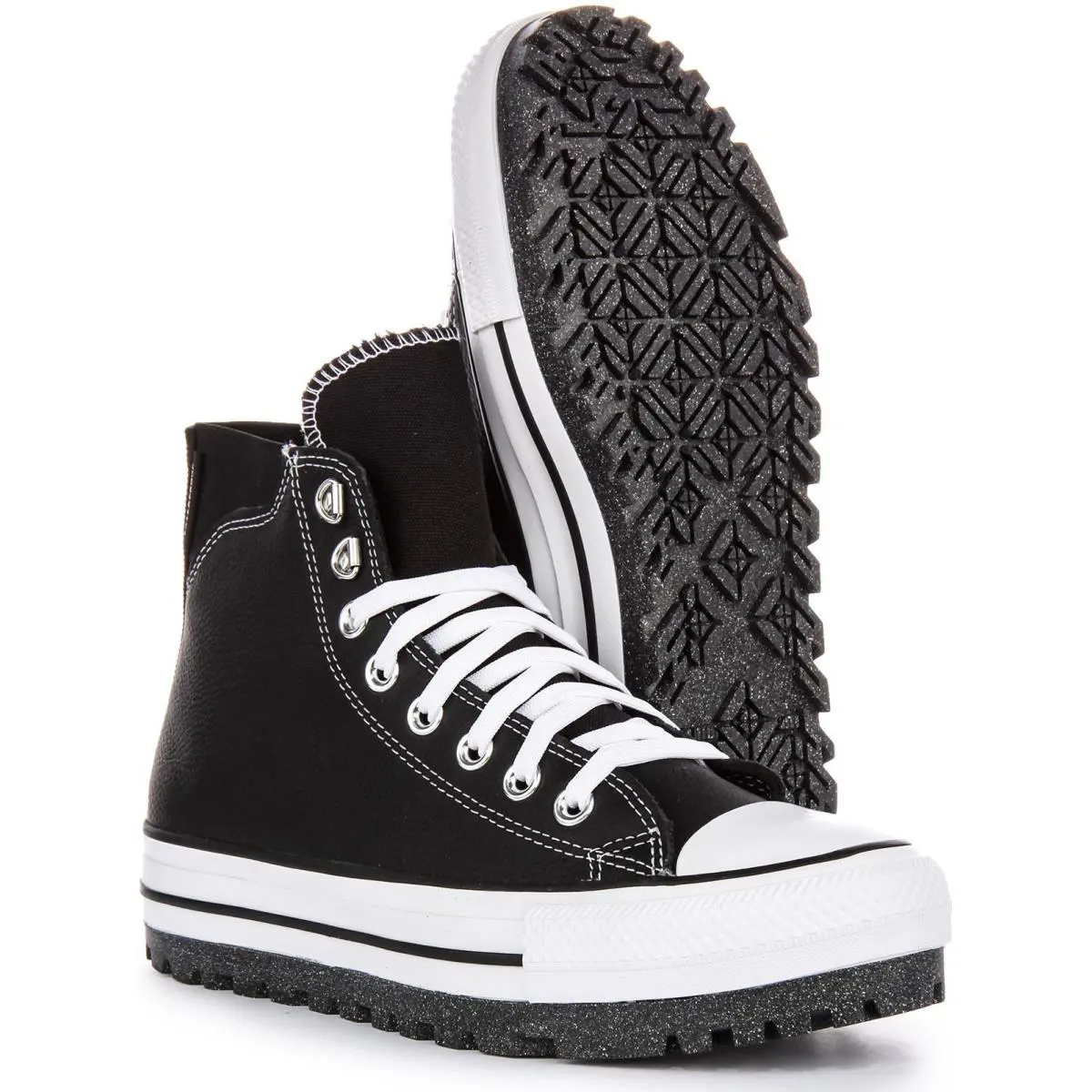 Converse shoes - BLACK WHITE 3