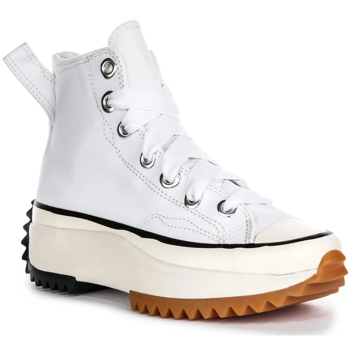 Converse A10421C Run Star Hike Hi Platform Womens Sneakers Red White US 5- 10 - RED WHITE