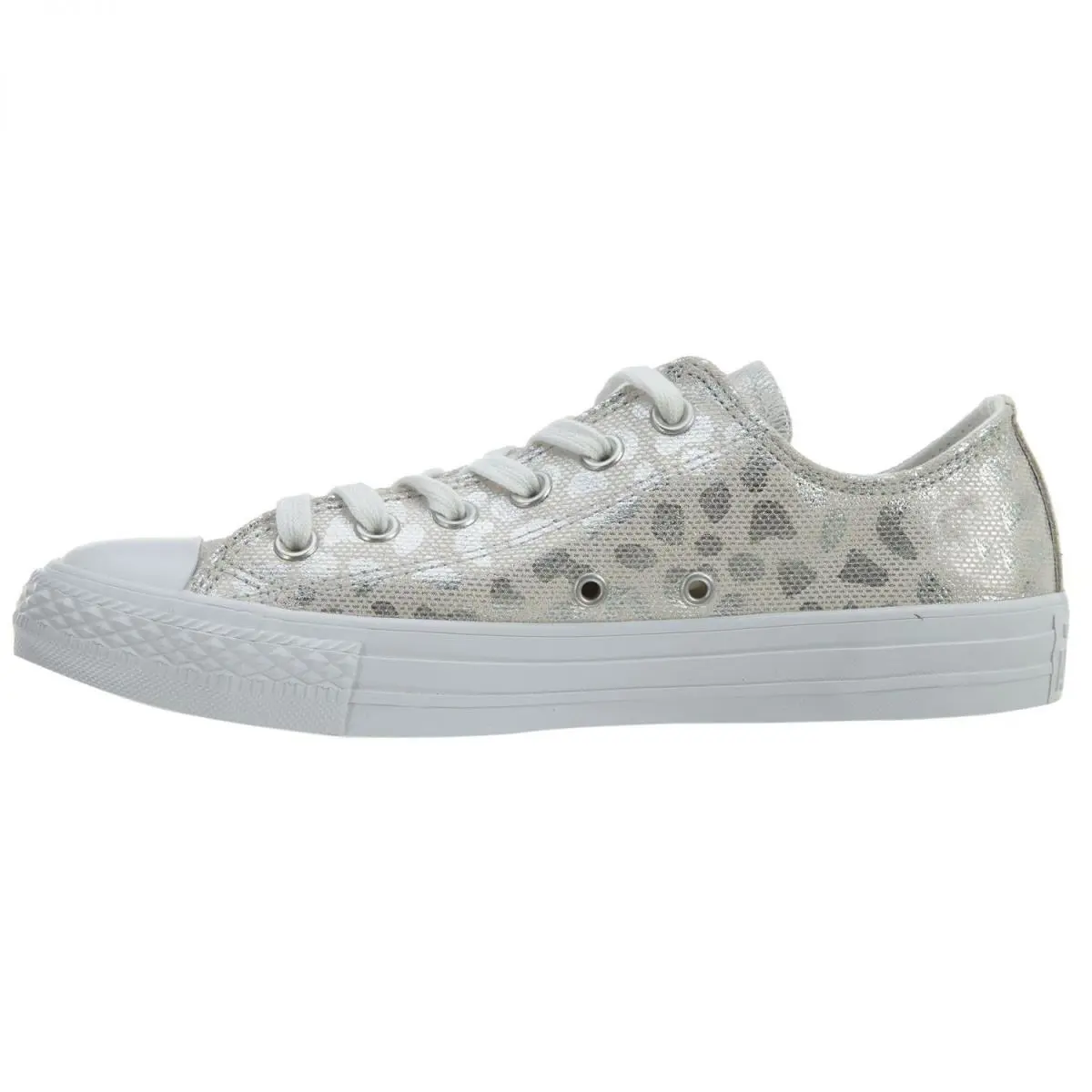Converse shoes - Converse Chuck Taylor All Star - 555812C - White/Silver/White 2