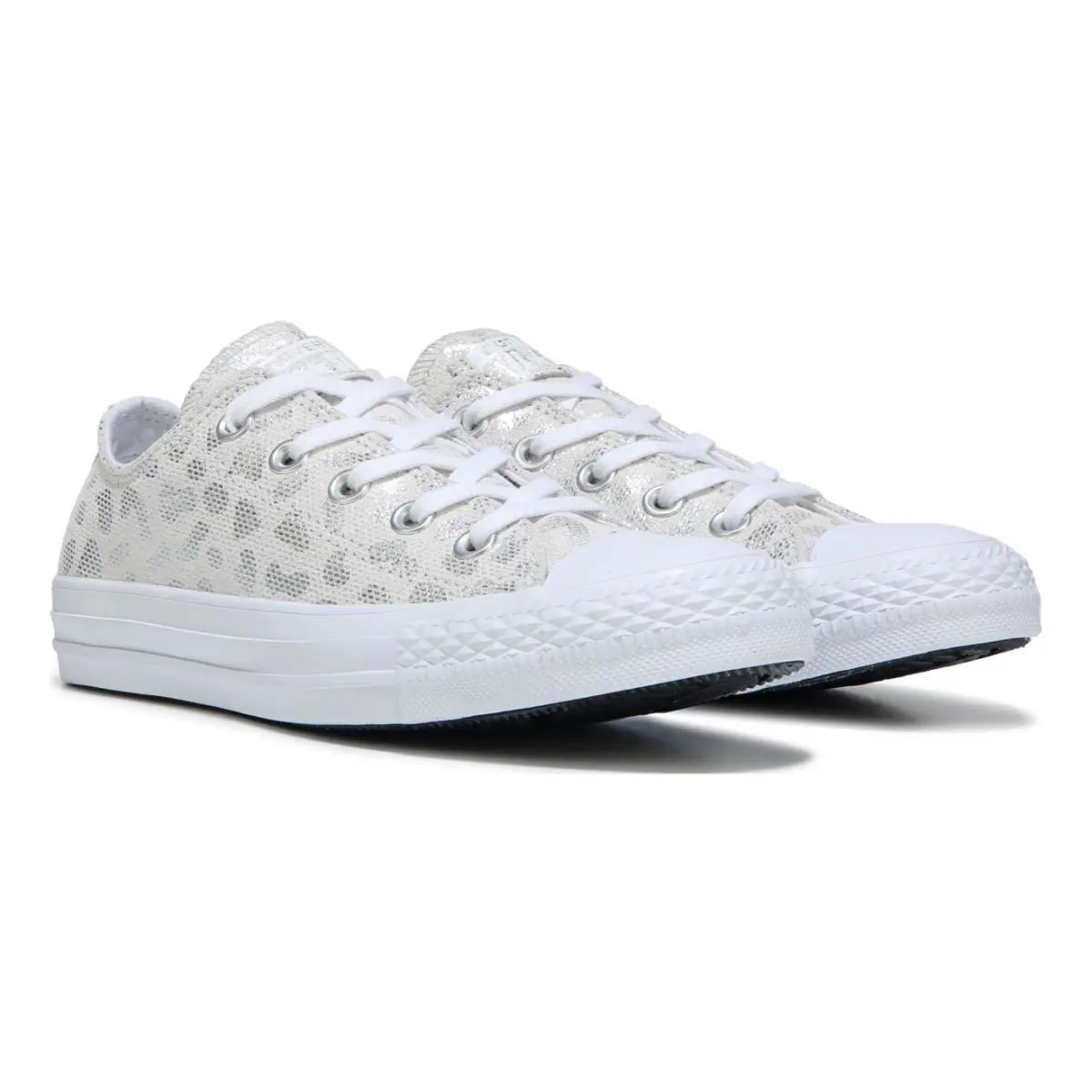 Converse shoes - Converse Chuck Taylor All Star - 555812C - White/Silver/White 4