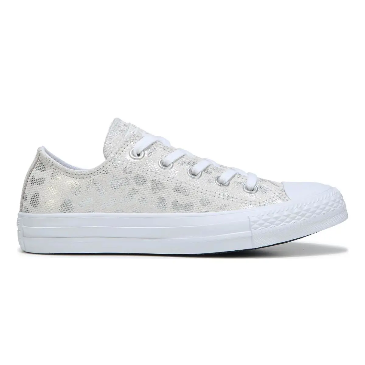Converse shoes - Converse Chuck Taylor All Star - 555812C - White/Silver/White 5