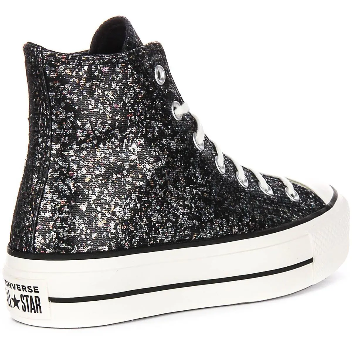 Converse shoes - BLACK SILVER 1