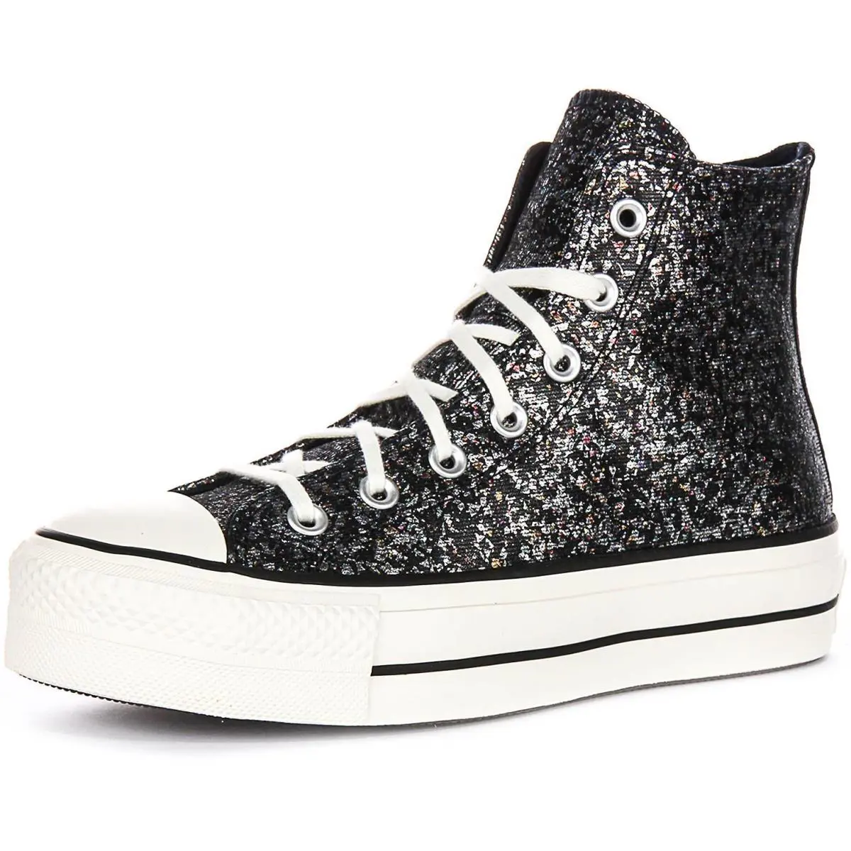 Converse shoes - BLACK SILVER 4