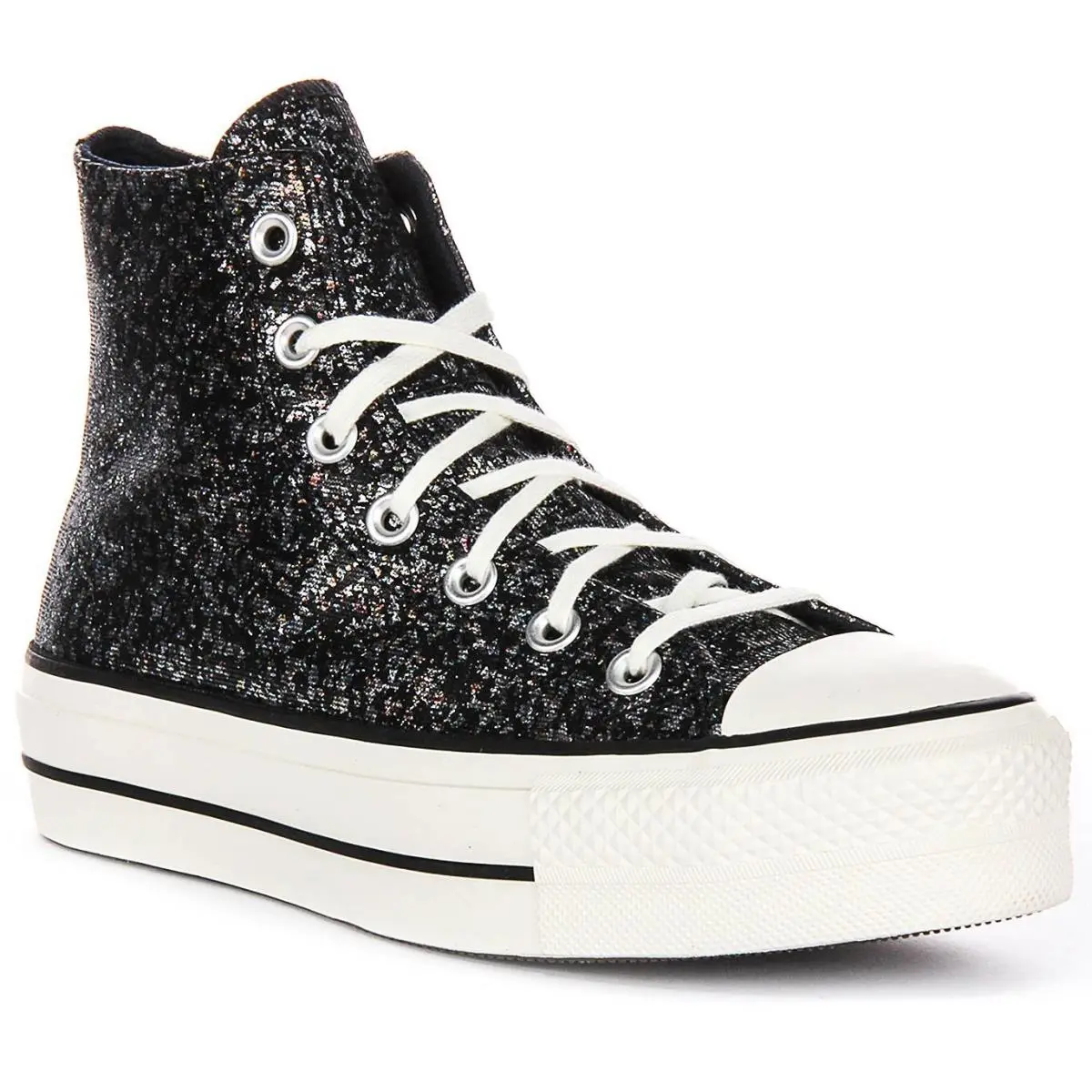 Converse shoes - BLACK SILVER 5