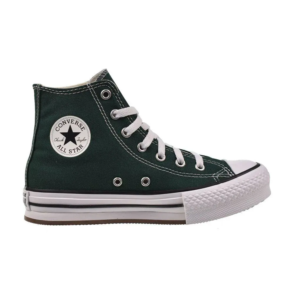 Converse Ctas Eva Lift Hi Little Kids` Shoes Green Envy/white A09292F - Green Envy/White/Natural Ivory
