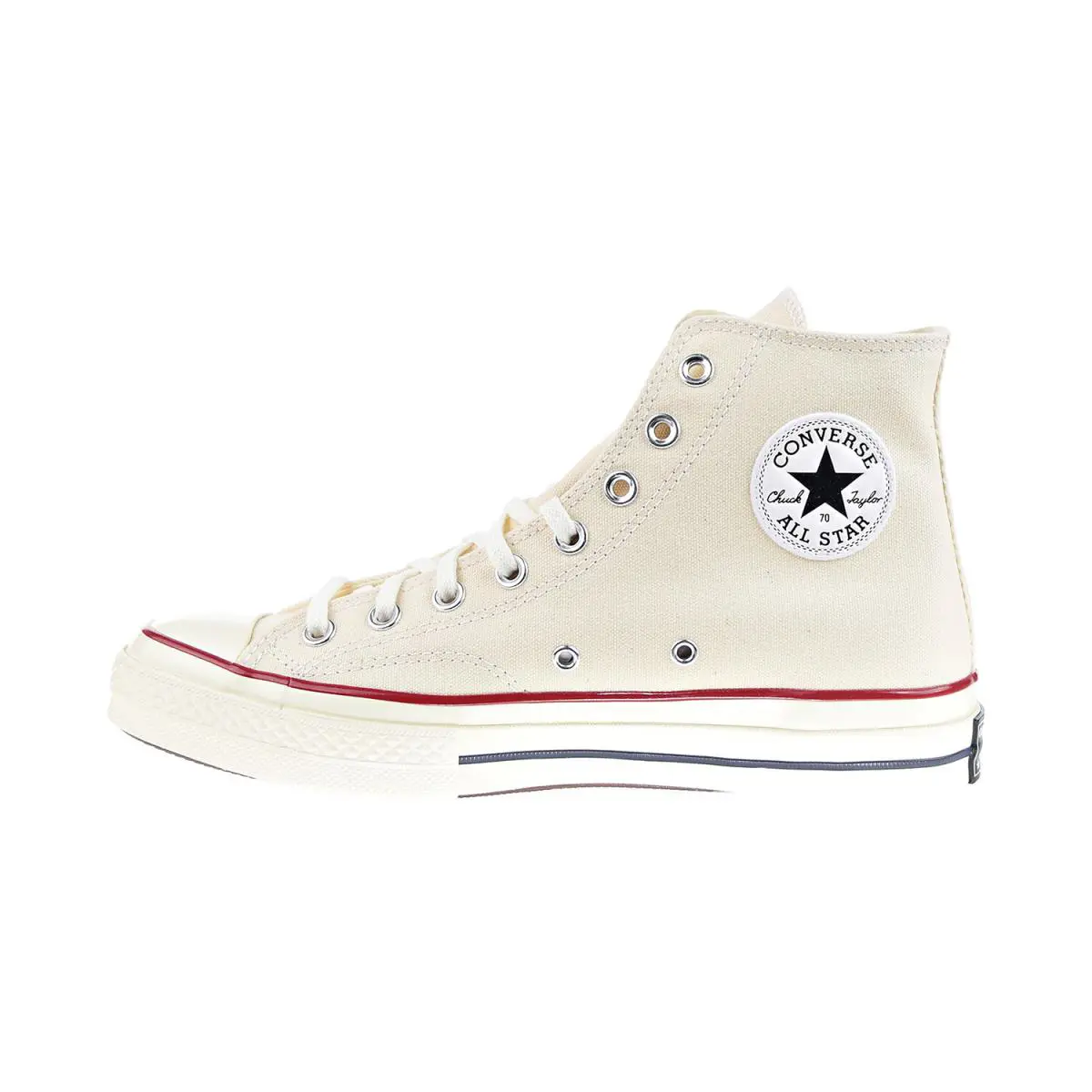 Converse shoes - Parchment-Garnet 2