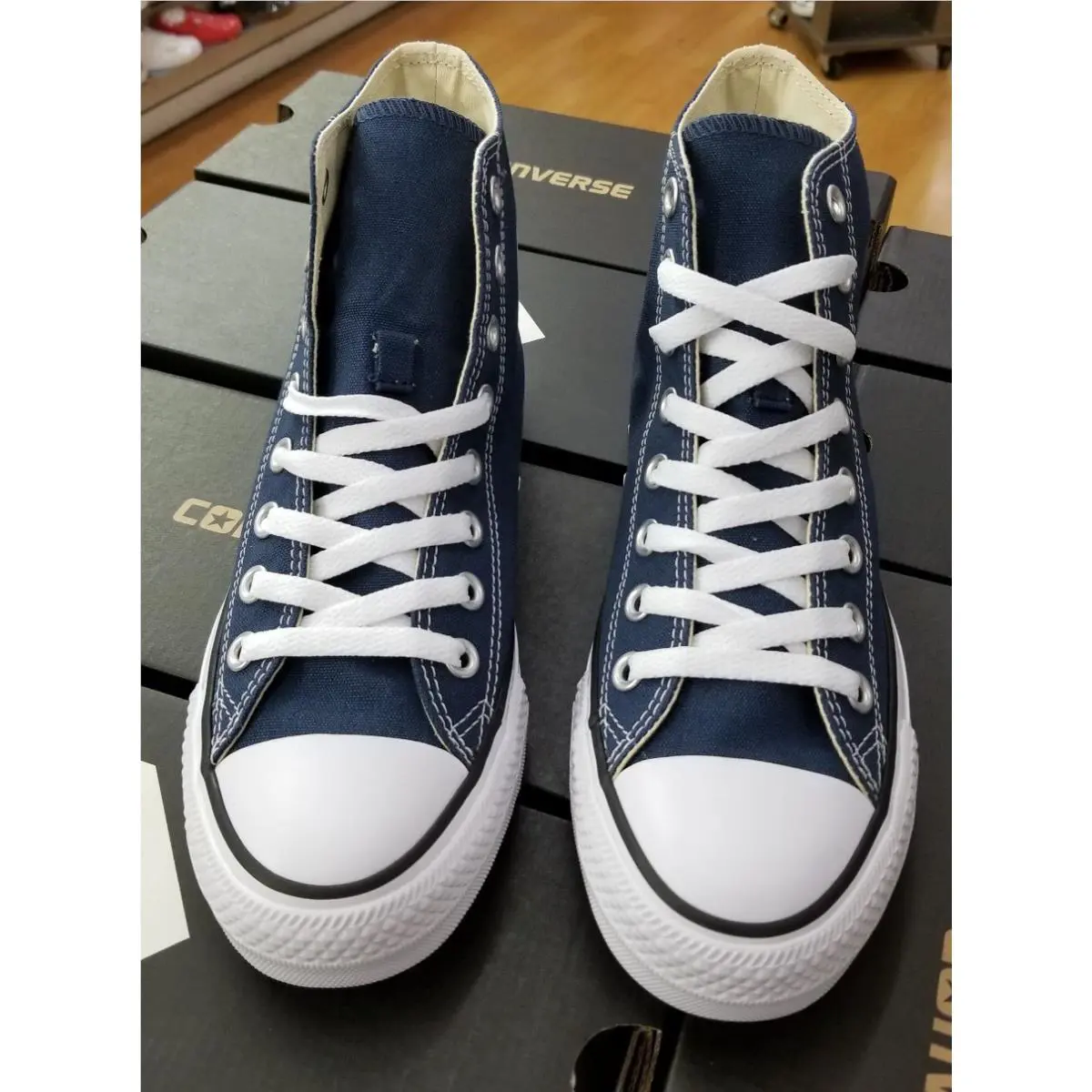 Converse shoes - Converse Chuck Taylor All-Star Hi - 9622 - NAVY 4