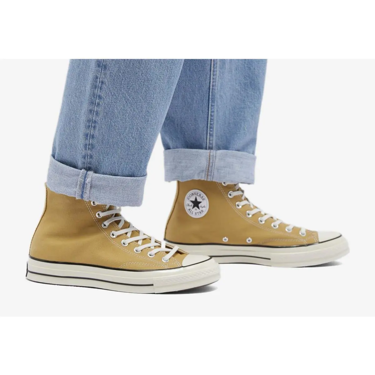 Converse shoes - Converse Chuck 70 High - Chuck High - A04590C - Dunescape/Egret/Black 6