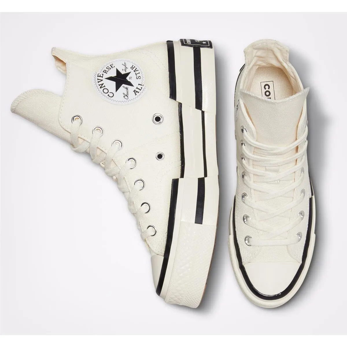 Converse shoes - Egret/Black/Egret 4