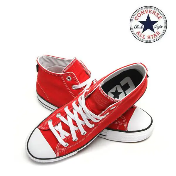 Converse shoes - CATS PRO MID - CATS PRO MID - A02934C - RED WHITE 1