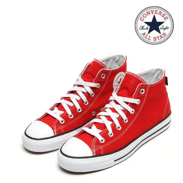 Converse shoes - CATS PRO MID - CATS PRO MID - A02934C - RED WHITE 3